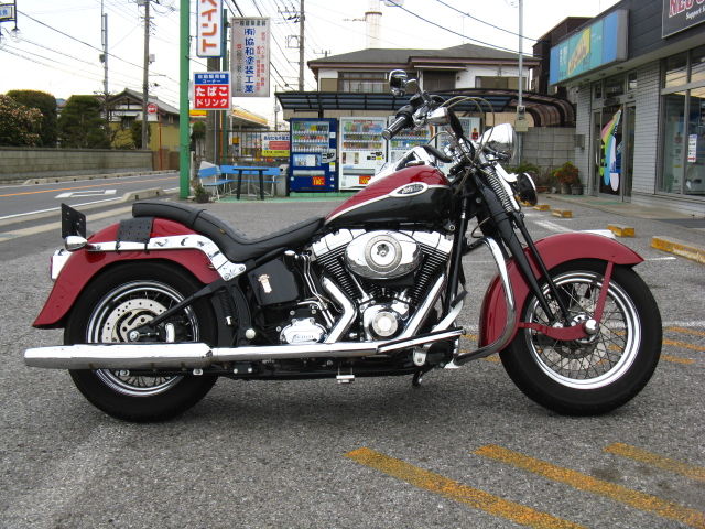 2007年式FLSTC リアのブレーキパッド交換!! : HarleyDavidsonパーツ