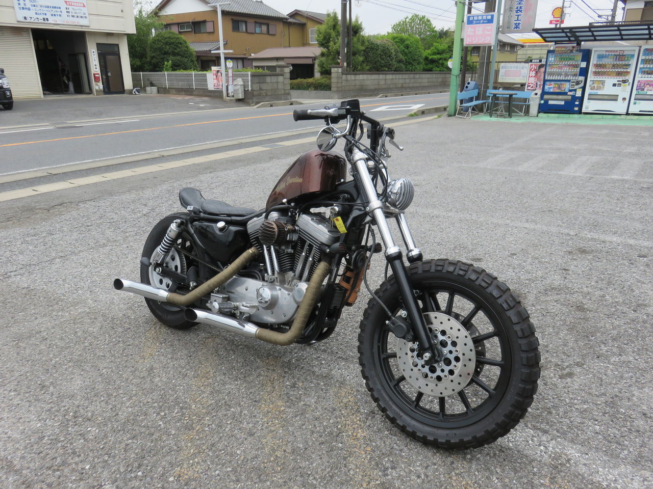 スポーツスター　05　外装セット　キャブ車 2002年XLH883 スポーツスター ストリートボバーカスタム for