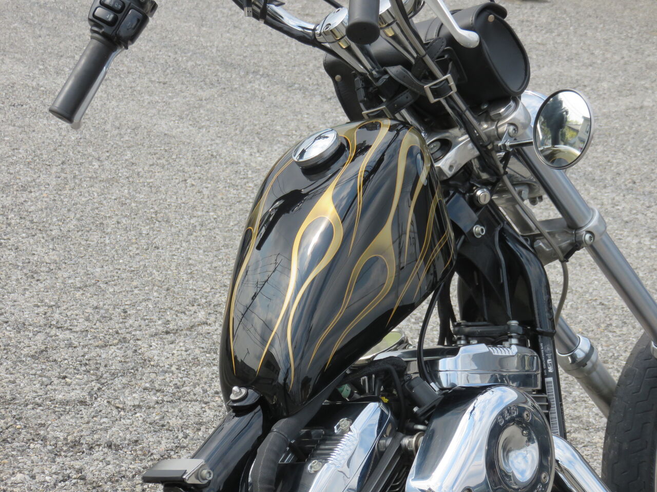 2013年式XL1200V 往年のスポタン搭載＆フレイムスペイント