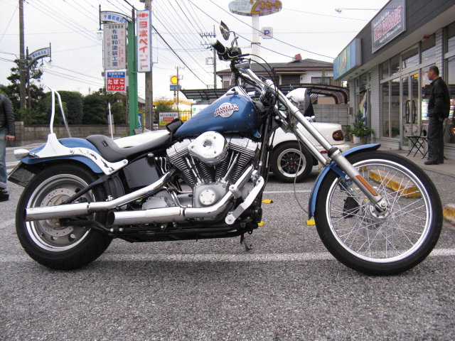 2006年式FXSTトリプルツリー交換＆フォーク延長 ￥124,300(参考価格