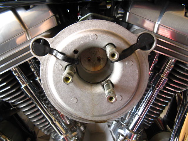 09FXSTタイフーンエアクリーナー取付!! : HarleyDavidsonパーツ