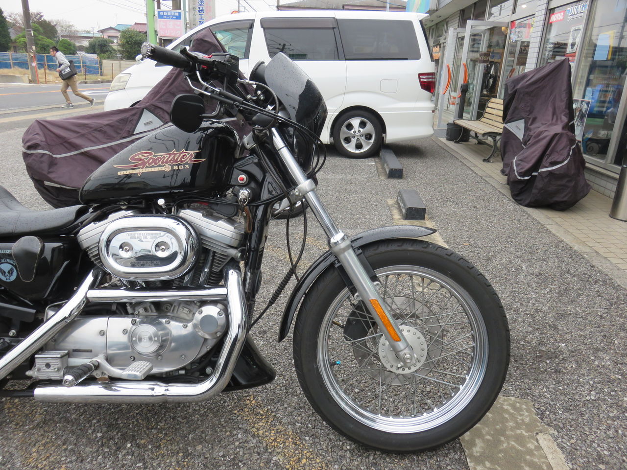 2000年式XLH883 Fフォークのロワリング！！ : HarleyDavidsonパーツ