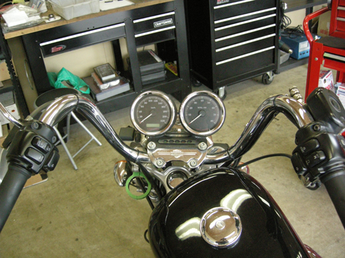 2004年式XL1200R ミニメーター交換 ￥46,575(参考価格