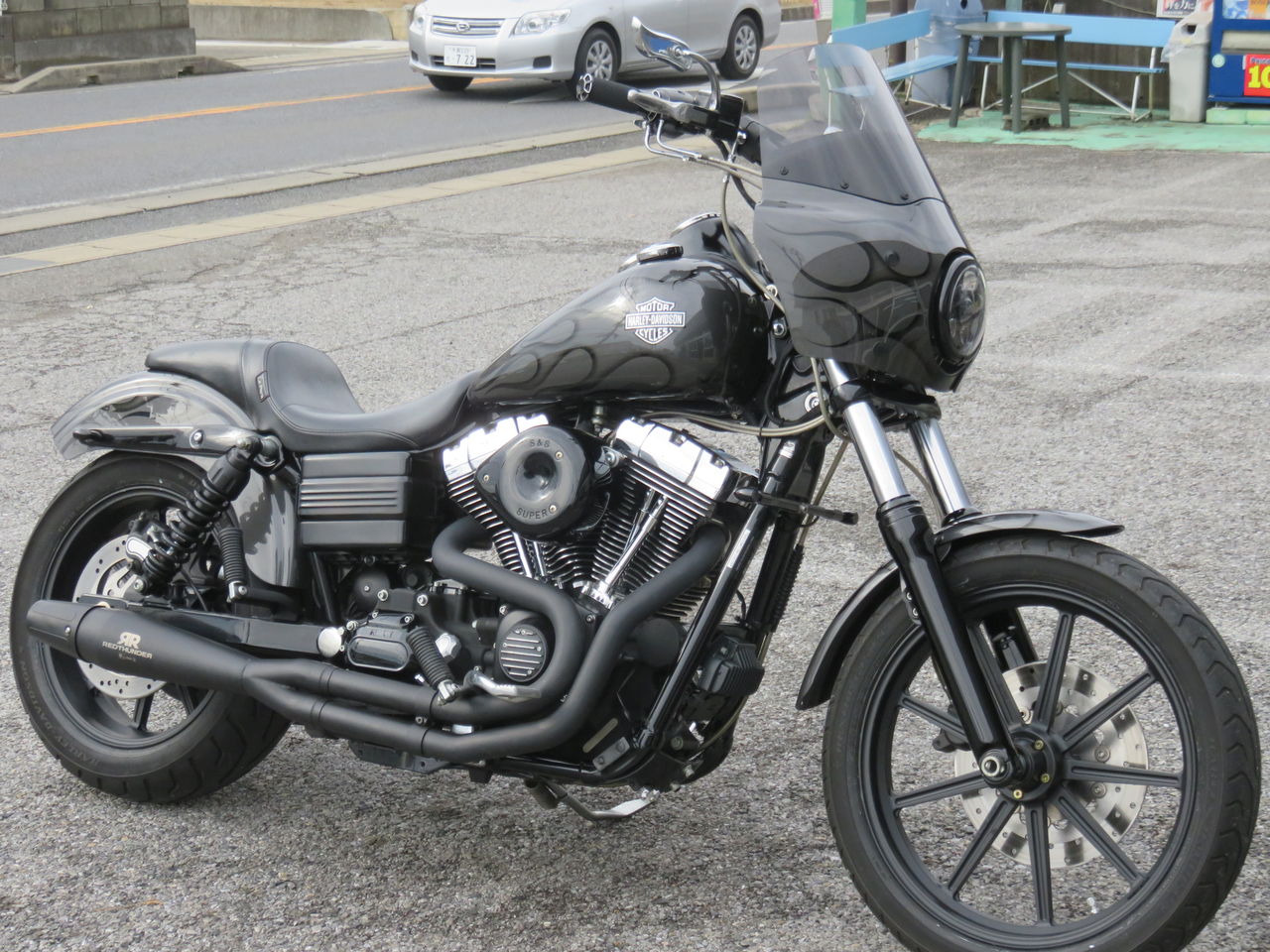 ダイナローライダー　fxdl1580 フェアリング　クラブスタイル　ハーレー 2008年式FXDL カスタム多数 クラブスタイル化 : HarleyDavidsonパーツ