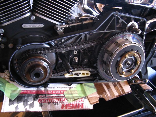 2002年式FXDL プライマリーカバーガスケット交換の巻