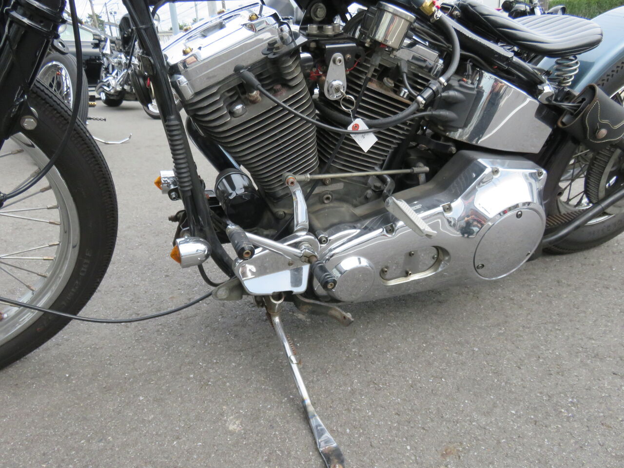 1995年式FLSTC ロッカークラッチ装着で左手シフトチェンジ