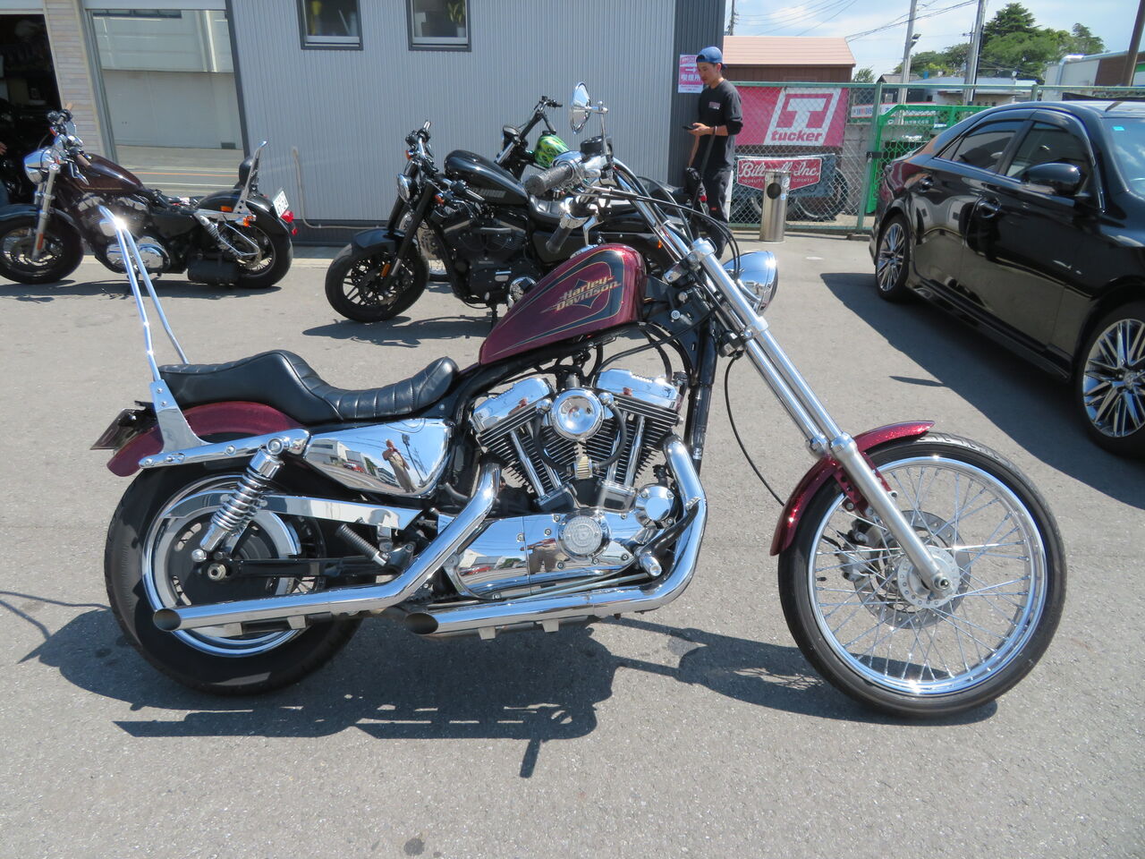 🌟ロングフォーーーーーーク🌟2012年式XL1200V インナーチューブ交換他