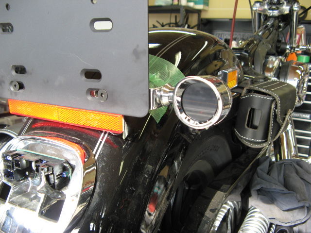 2010年式XL1200L スポーツスター1200ローの前後ウインカー交換