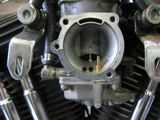1996年式XL1200 スポーツスターのCVキャブレター周り点検修理