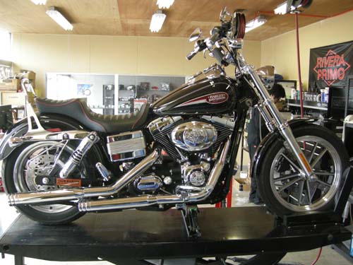 2007年式FXDL ハイウェイペグ取り付け（ISOペグ） ￥15,400 