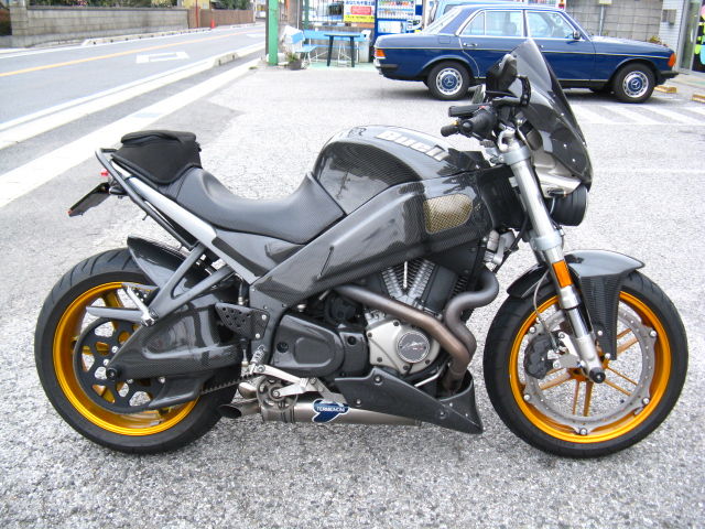 2007年式Buell XB12SCG オイル交換!! : HarleyDavidsonパーツ