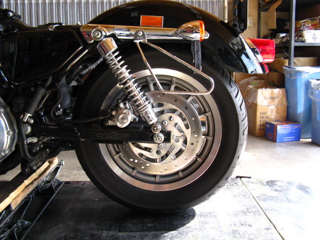 2004年式XL883スポーツスター リアローダウン+α 2004年式XL883スポーツスター リアローダウン+α