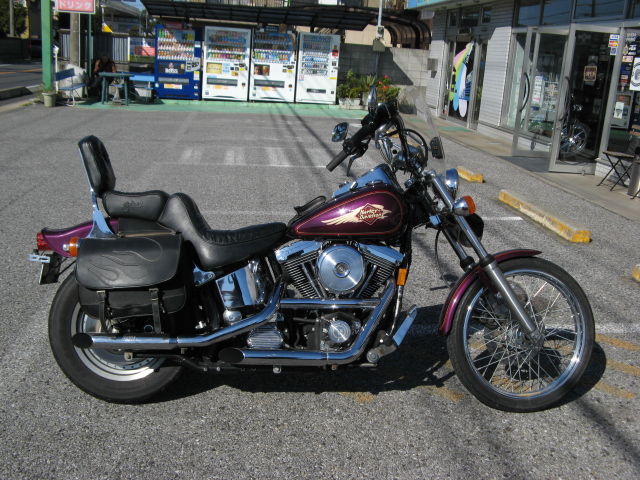 1998年式FXSTC ソフテイル・カスタムにロワリングキット取付 1998年式FXSTC ソフテイル・カスタムにロワリングキット取付