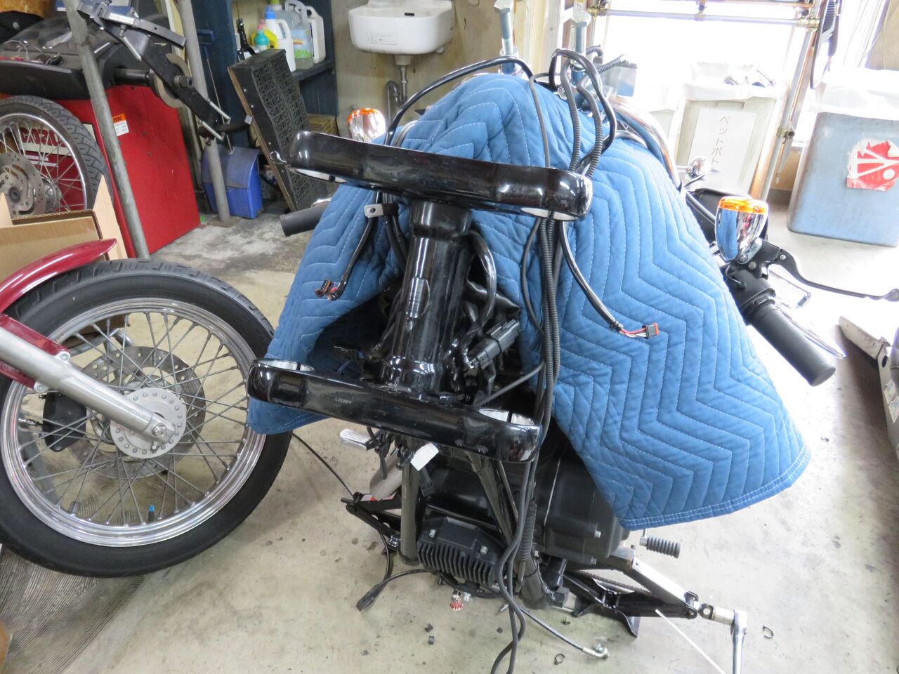2014年式FXDB ロングフォーク化!! : HarleyDavidsonパーツ 2014年式FXDB ロングフォーク化!! : HarleyDavidsonパーツ