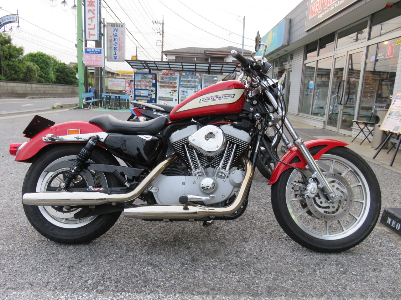 2004年式XL1200Rのキャブとガスコック交換 Eキャブ ゴラン 