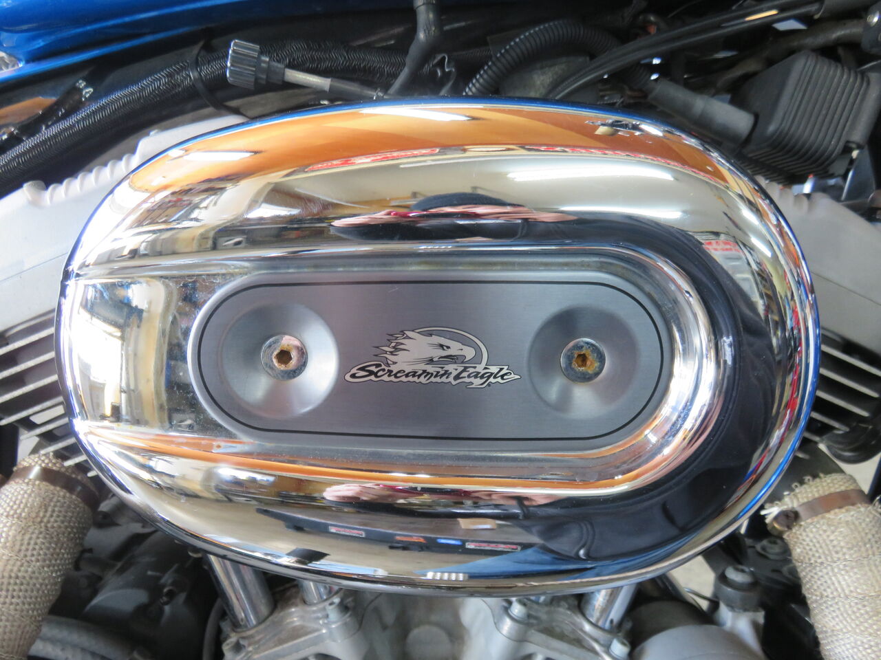 XL1200 タンクフロントフェンダーエアクリーナー
