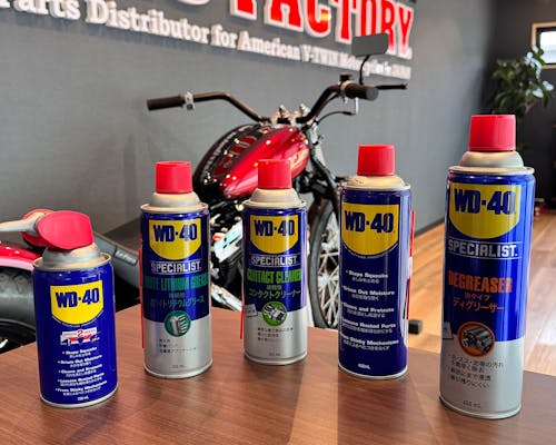 『WD-40』高性能超浸透性防錆潤滑剤！