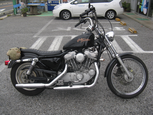 2001年式XL883C フロントローダウン : HarleyDavidsonパーツ