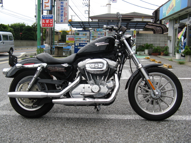 2007年式XL883 フォークスタビライザー取り付け ￥16,400(参考価格