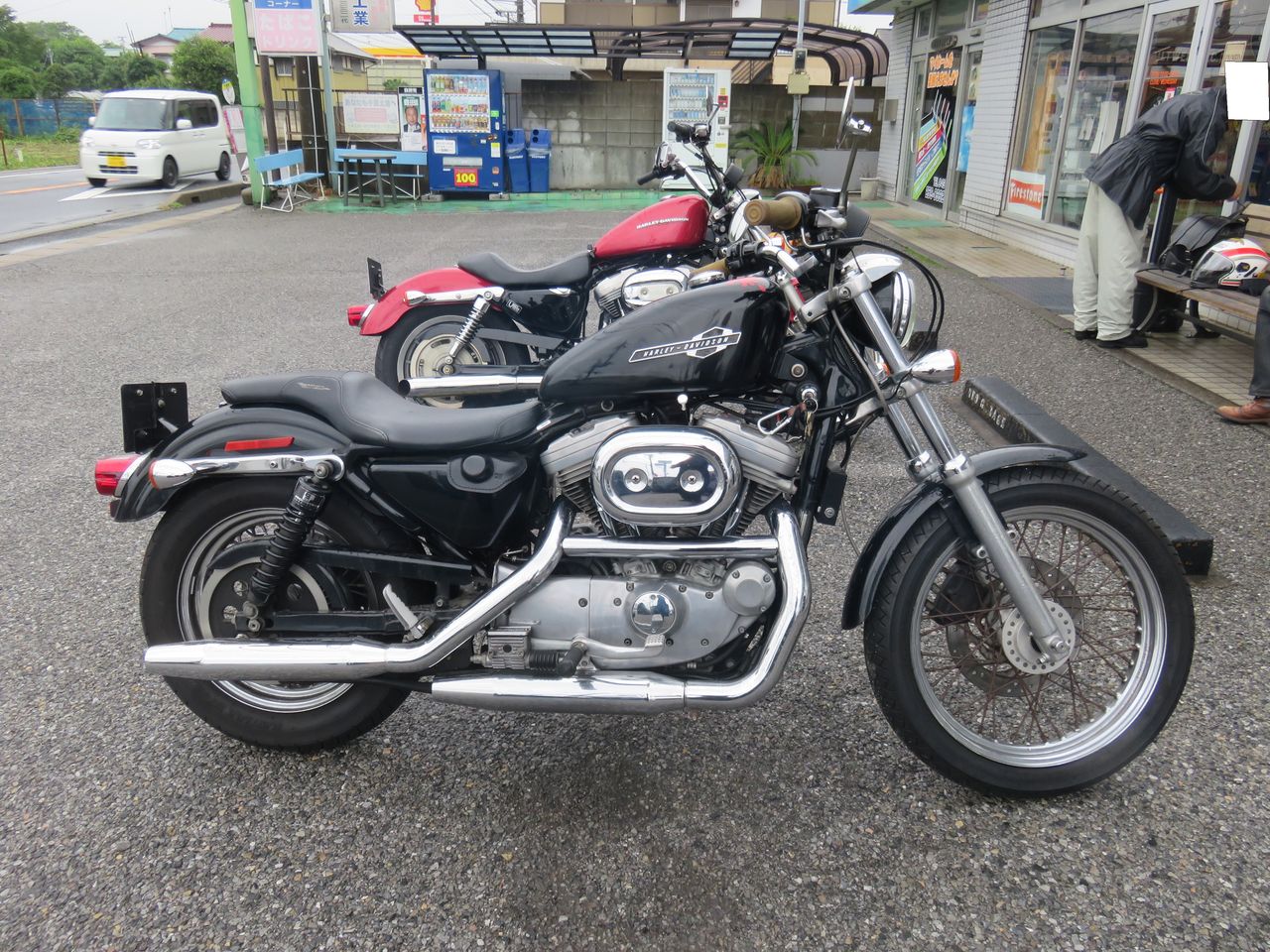 2001年式 XL883 IKON(アイコン)サスペンションの取り付け 2001年式 XL883 IKON(アイコン)サスペンションの取り付け