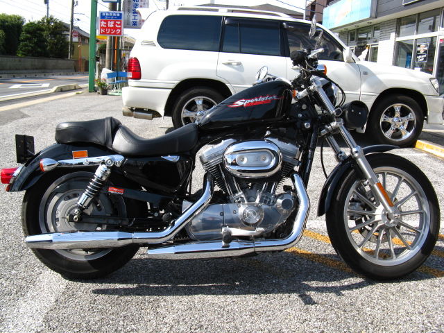 2004年式XL883スポーツスター リアローダウン+α : HarleyDavidson