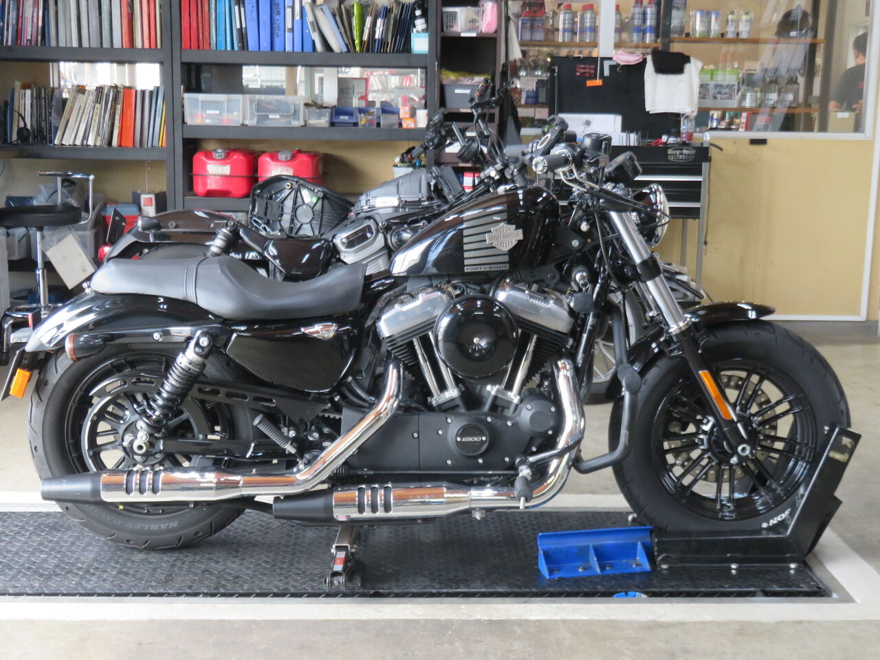 2017年式XL1200X ハンドル一式交換！！！ : HarleyDavidsonパーツ 