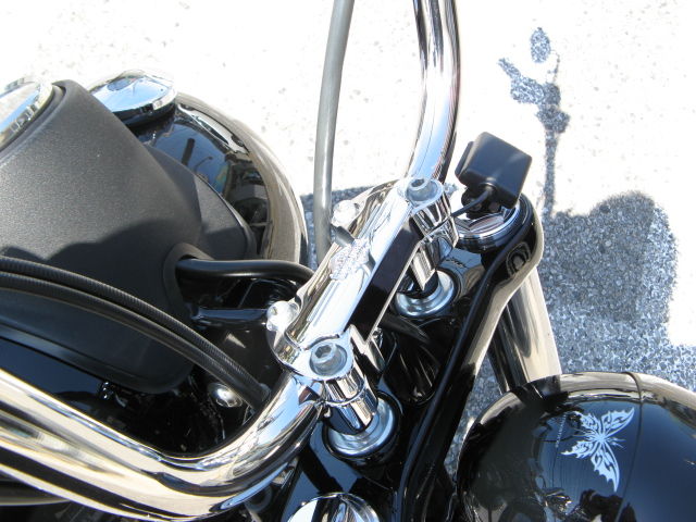 プルバックライザー 4.5inch クローム ハーレー純正 プルバック