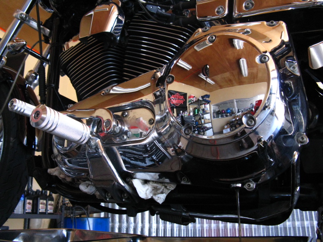 2002年式FXDL プライマリーカバーガスケット交換の巻