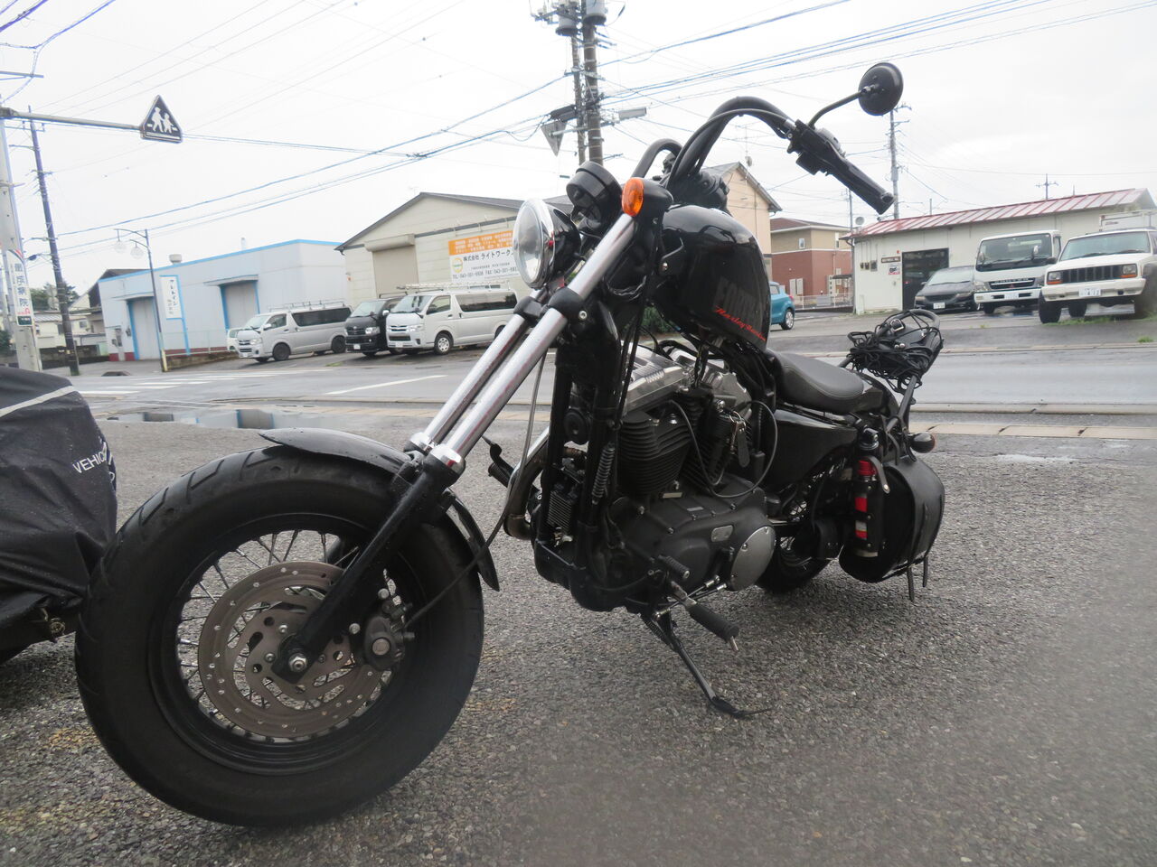 2013年式XL1200X 48もロングフォーク化!!! : HarleyDavidson 2013年式XL1200X 48もロングフォーク化!!! : HarleyDavidson
