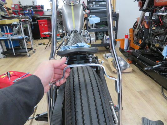 ★1998年式FLSTS★カスタム車両を更にカスタムするよ★パート2★