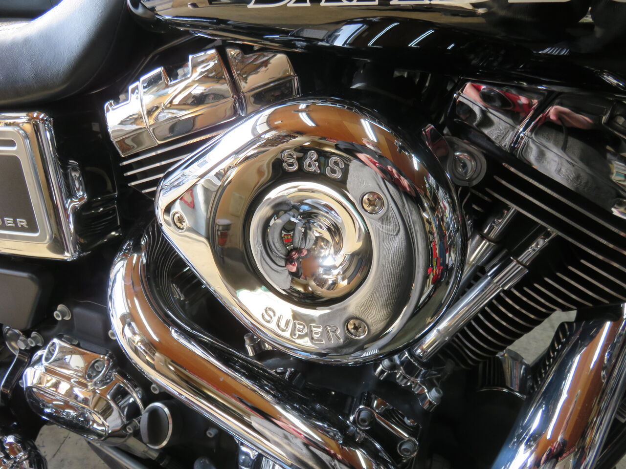 ハーレー 純正　ノーマルエアクリーナー　FXDLから取外し 2008年式FXDC 社外のエアクリーナーに交換!! : HarleyDavidsonパーツ