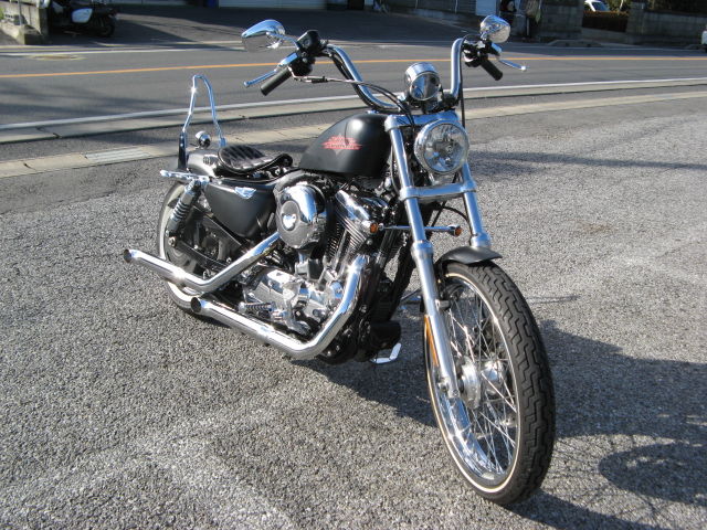 2012年式XL1200V スポーツスター・セブンティーツーの前後ウインカー