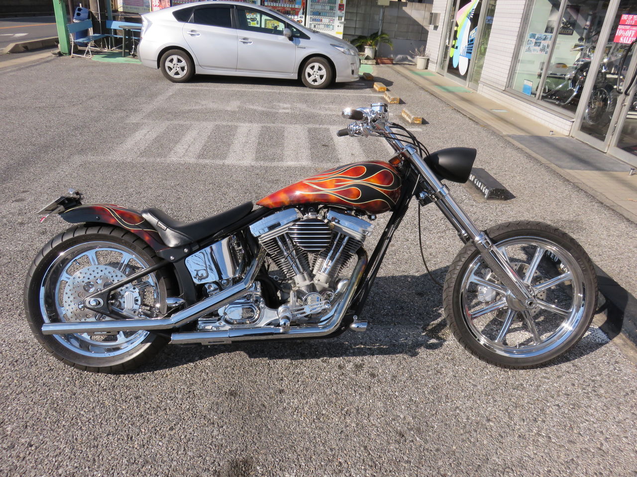 1999年式FXST EVO SOFTAILのフルカスタム!! : HarleyDavidsonパーツ