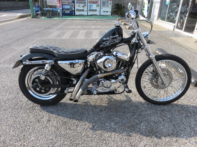2002年式XL1200C 前後タイヤ交換の巻 : HarleyDavidsonパーツ