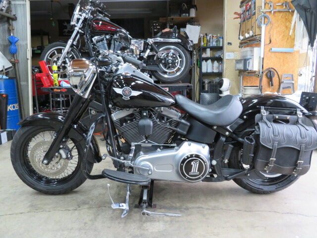 2010年式FLSTFBの前後ホイール交換 : HarleyDavidsonパーツ 2010年式FLSTFBの前後ホイール交換 : HarleyDavidsonパーツ