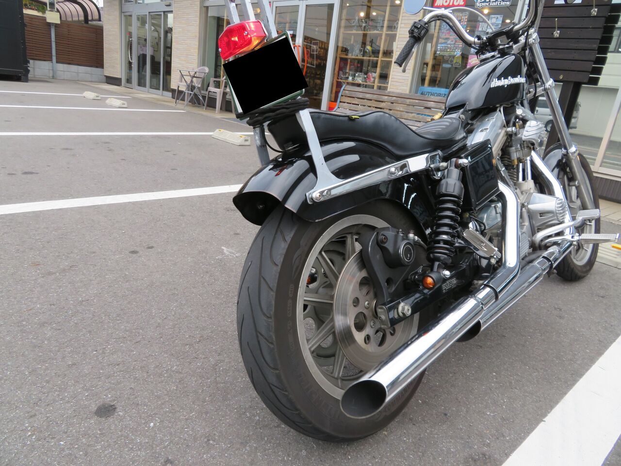 💘斬捨御免💘1995年式FXD純正リアフェンダーカット : HarleyDavidson