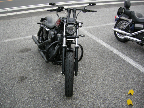 2008年式XL883L 39mmナローフォーク用フォークブーツ取り付け 2008年式XL883L 39mmナローフォーク用フォークブーツ取り付け