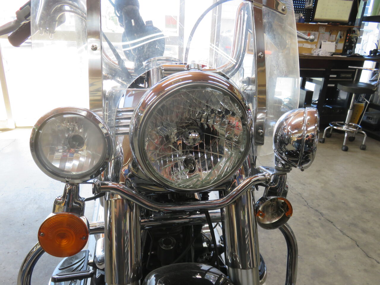☆2012年式FLSTC☆転倒！修理！☆ : HarleyDavidsonパーツ