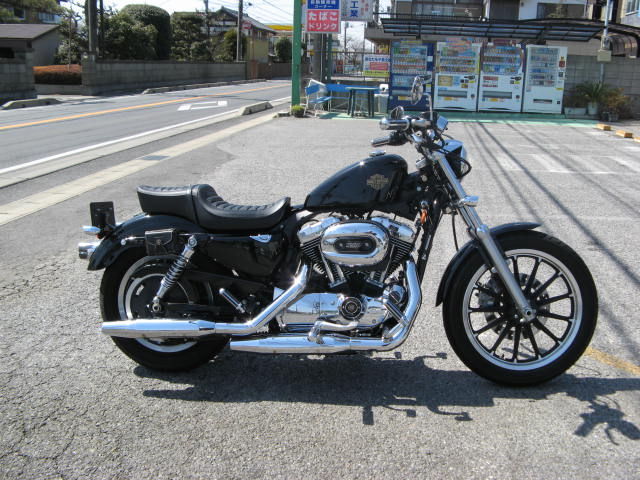 2010年式XL1200L スポーツスター1200ローに48タンク取り付け 2010年式XL1200L スポーツスター1200ローに48タンク取り付け