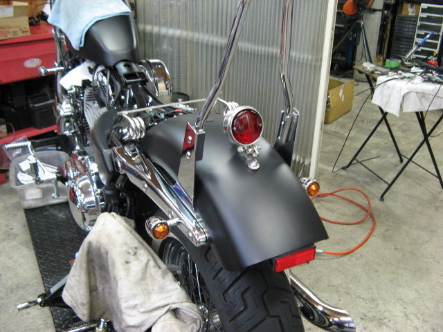 2012年式XL1200V スポーツスター・セブンティーツーの前後ウインカー