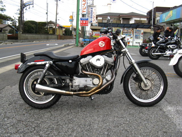 1998年式XL883スポーツスターのリアタイヤ交換！ : HarleyDavidson