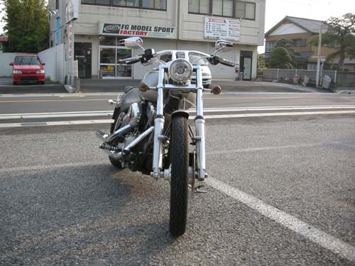 2007年式FXST フォークインナーチューブ交換 ￥39,700