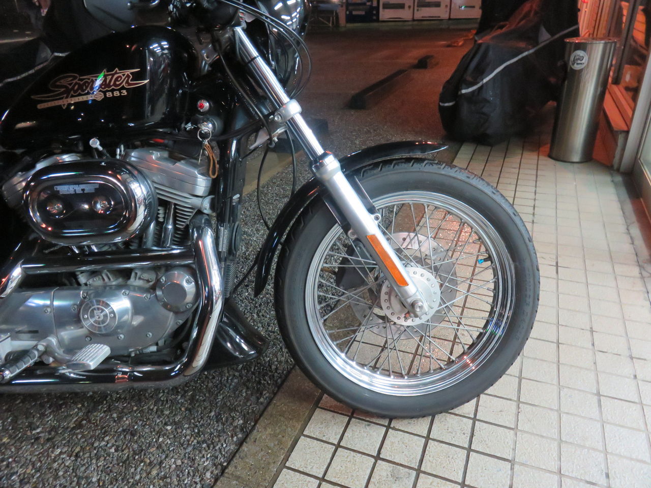 出荷整備】①XLH883 出荷整備＆カスタム みんな大好き配線