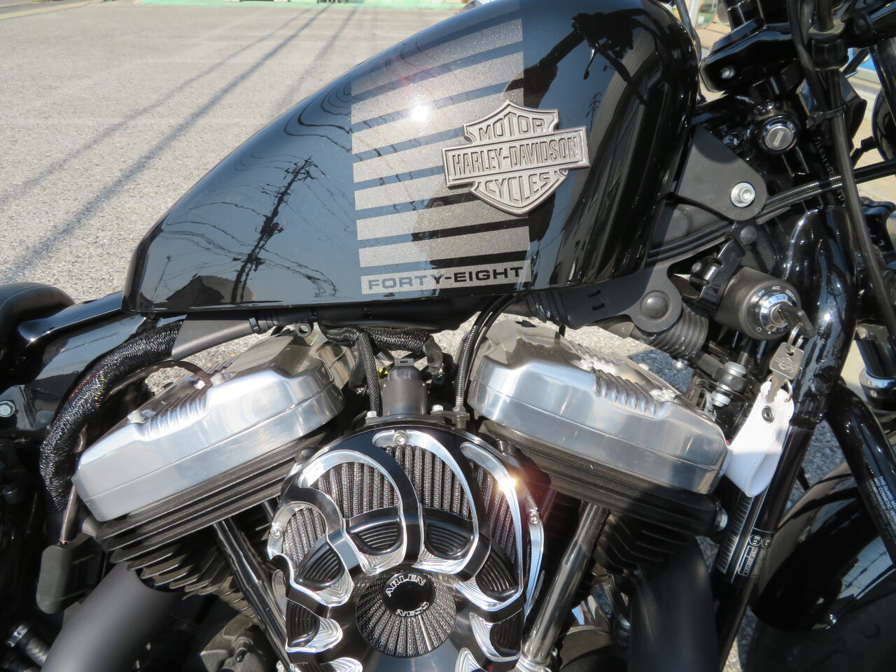 2018年式 XL1200X タンクアップカスタム : HarleyDavidsonパーツ