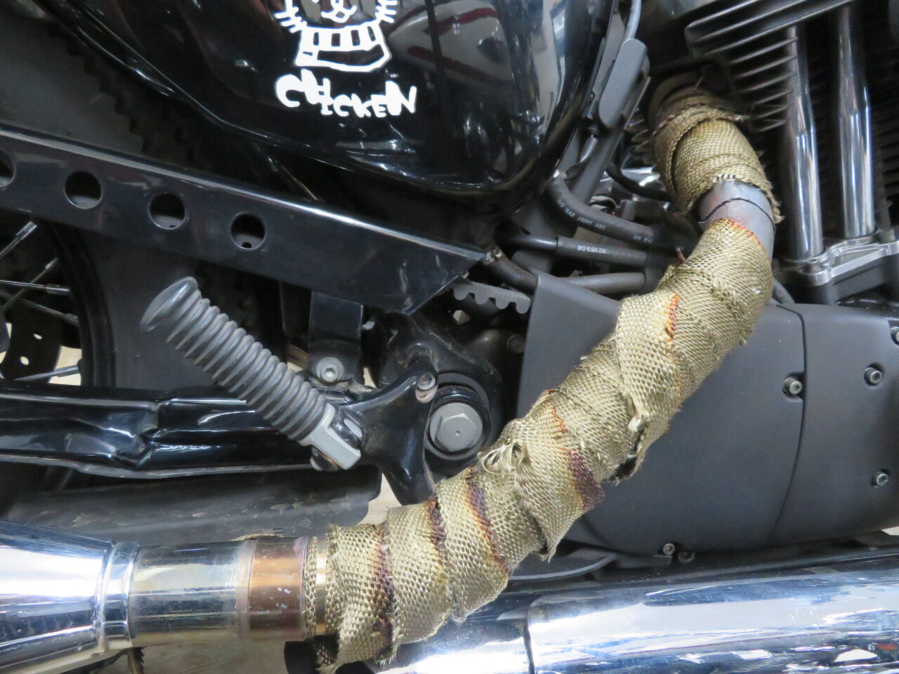 XL1200X 2015年式 純正ヒートガード ハーレー スポーツスター XL1200X