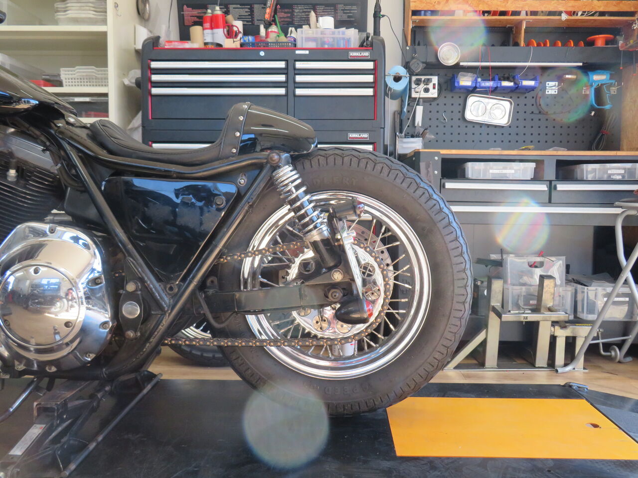 ジャンク品 FXR取り外しフロントホイール19インチ ☆超希少☆FXR-Sより