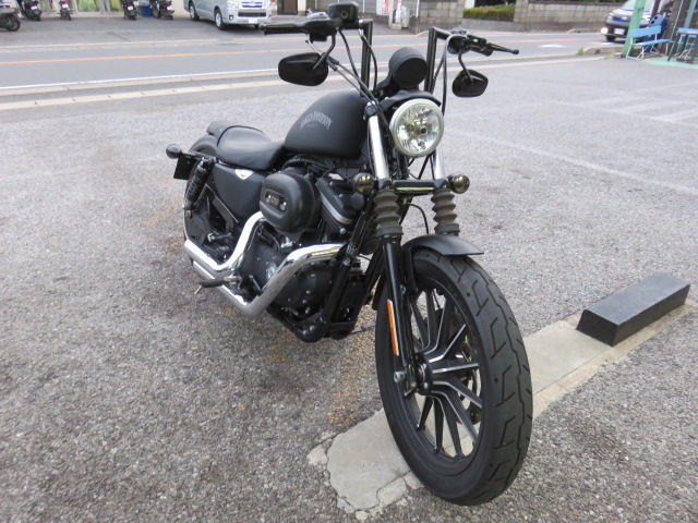 2014年式xl883nのハンドル交換 Zバーハンドル Harleydavidsonパーツディストリビューター ネオファクトリー カスタムショップ ネオガレージブログ