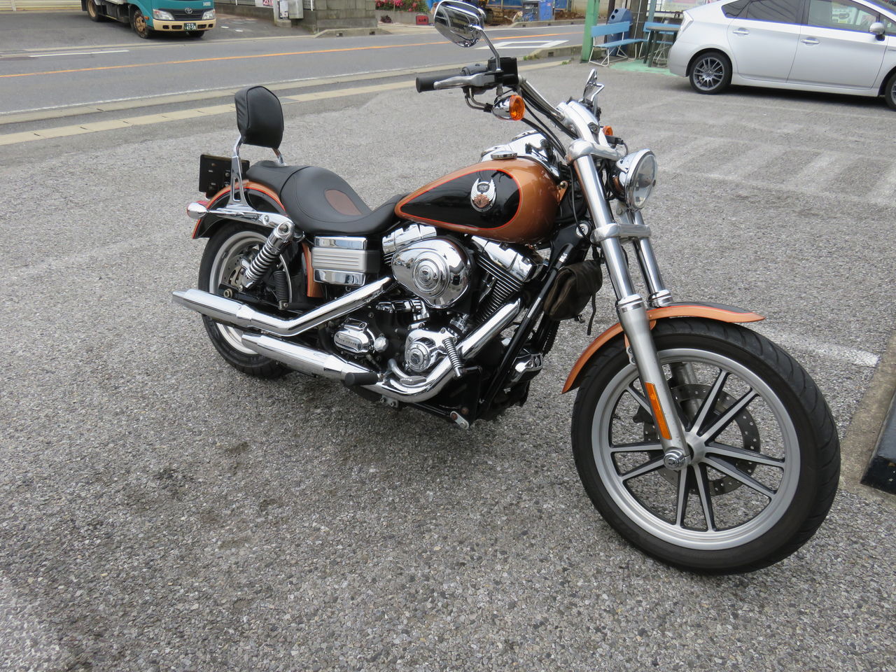 ハーレーFXLRS 純正ディスクブレーキローター前２枚後１枚　走行200km外し ハーレーFXLRS 純正ディスクブレーキローター前2枚後1枚走行