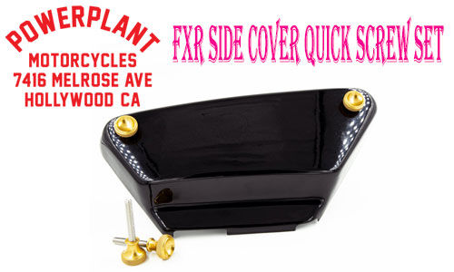 ☆FXRのサイドカバーにアクセントを☆ : HarleyDavidsonパーツ