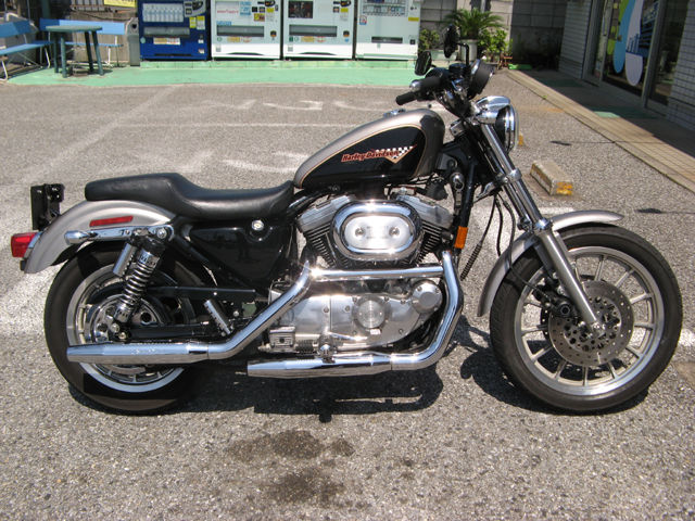1997年式XL1200S スポーツスターのフロントブレーキライン交換 